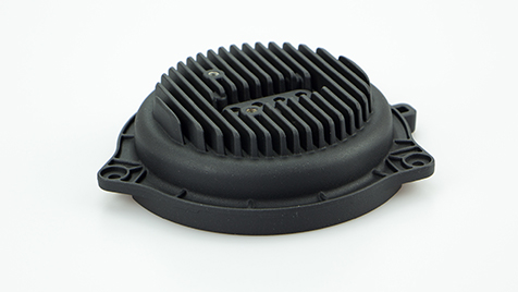 Truck headlamp housing